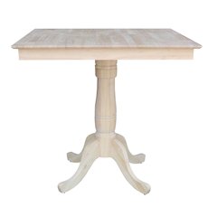 36" x 36" Square Top Pedestal Table - 35.1"H- 558278