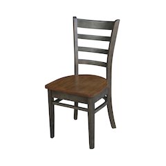 36 in Round Top Pedestal Dining Table with 2 Dining Chairs - 3 Piece Set