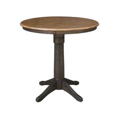36" Round Top Pedestal Table - 34.9"H