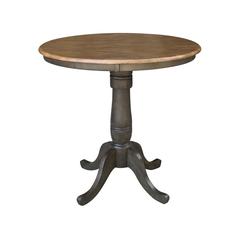 36" Round Top Pedestal Table - 35.1"H