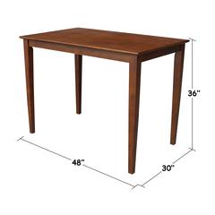 Solid Wood Top Table