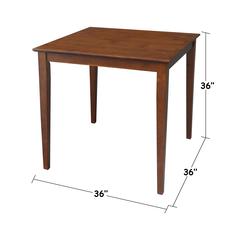 Solid Wood Top Table