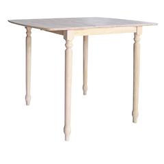 Table With Butterfly Extension, Unfinished