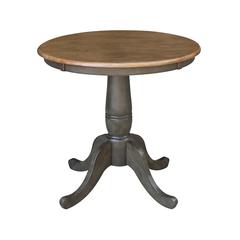 30" Round Top Pedestal Table - 29.1"H