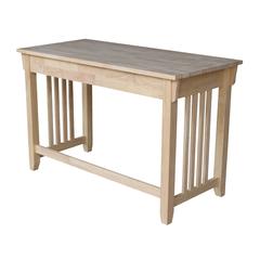 Mission Computer Desk, Unfinished