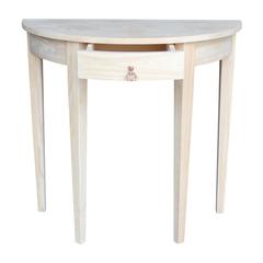 Half Round Table, Unfinished