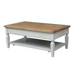 Vista Coffee Table, Hickory/Stone Finish, Hickory/Stone