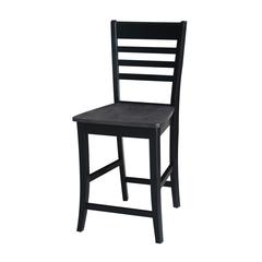 Cosmo Counter height Stool - 24" Seat Height , Coal