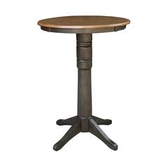 30" Round Top Pedestal Table - 41.9"H