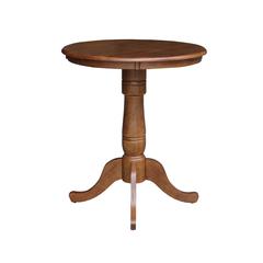 30" Round Top Pedestal Table - 35.1"Height