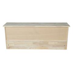 Wall Shelf Unit with Storage, Unfinished