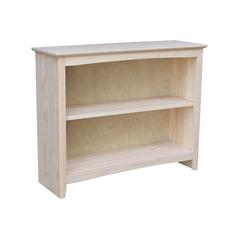 Shaker Bookcase - 30 in H, Unfinished