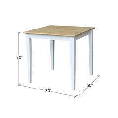 Solid Wood Top Table