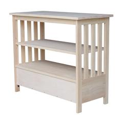 Mission Entertainment / TV Stand - 36", Unfinished