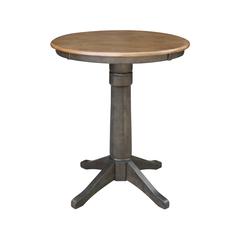 30" Round Top Pedestal Table - 35.9"H