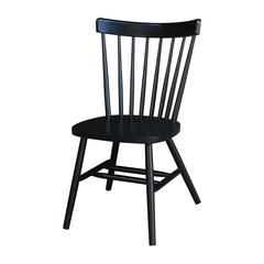 Copenhagen Chair - With Plain Legs, Black