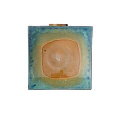Large Zen Birdbath - Aqua