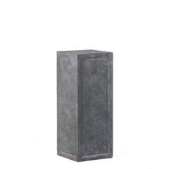 Tall Contadina Pedestal, Stromcloud Finish