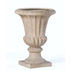 Loranda Large Urn, Tallow Finish