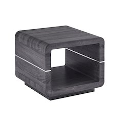 Single End Table in Walnut Color