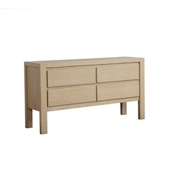 Light Oak Natural Finish Dining Server