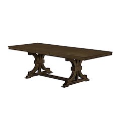 78" Extendable Cherry Wood Dining Table with 18" Leaft.