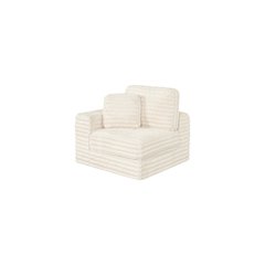 Compressed 1pc Modular Corner Chair Beige