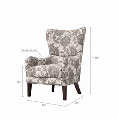 Winged Swoop Accent Chair, Belen Kox