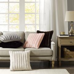 Faux Fur Square Pillow