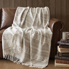 Alberta Cotton Blend Throw