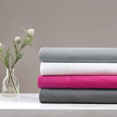 Microfiber Sheet Set with Side Storage Pockets, Grey color