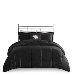 Plush to Sherpa Down Alternative Comforter Set