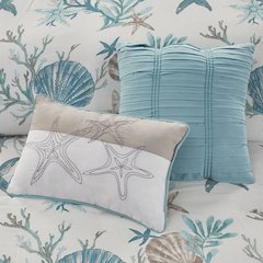 6 Piece Cotton Sateen Duvet Cover Set