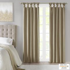 Twist Tab Total Blackout Window Curtain Panel