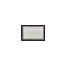 Amherst Cotton Bathroom Rug - Black, Belen Kox