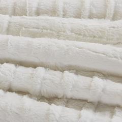 Arctic Fur Down Alternative Comforter Mini Set, Ivory color