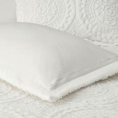 Embroidered Medallion Faux Fur Ultra Plush Comforter Mini Set