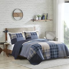 Winter Hills Oversized Cotton Quilt Set