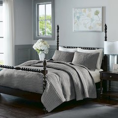 3 Piece Hand Quilted Cotton Quilt Set