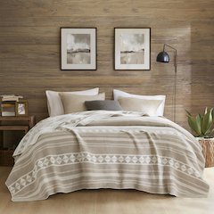 Alberta Cotton Blend Blanket