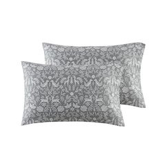 Cozy Flannel 100% Cotton Flannel Printed Sheet Set, Sage Winter Fauna color