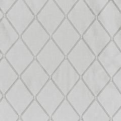 Diamond Sheer Embroidered Window Scarf