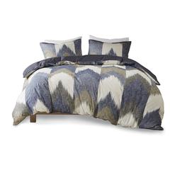 Alpine 3 Piece Duvet Cover Mini Set, Navy color