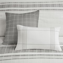 5 Piece Cotton Jaquard Duvet Set