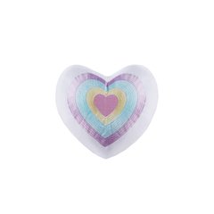 Tessa Tassel Comforter Set with Heart Shaped Throw Pillow in Lavender Color