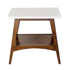 Modern End Table with Sleek Design and Durable Finish
