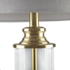 Glass Cylinder Table Lamp Set of 2
