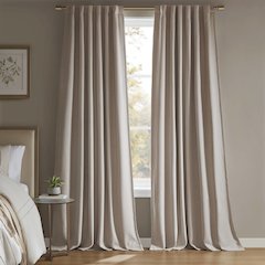 Karien Sound blocking/Total blackout curtain panel pair