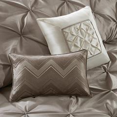 Joella 24 Piece Room in a Bag, Taupe color