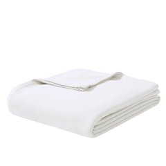 Bamboo Cotton Rayon from Bamboo Cotton Blanket, White color